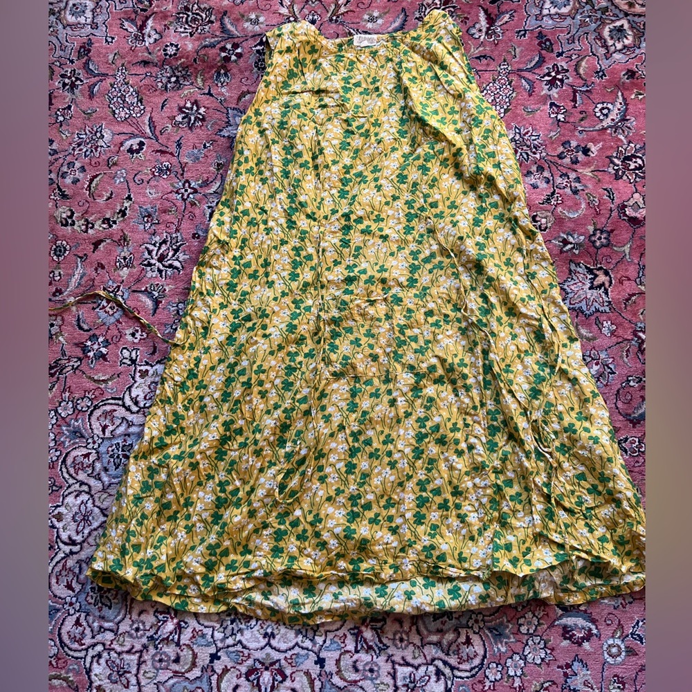 Field Day Phoebe Wahl double tie dress made in Oakland